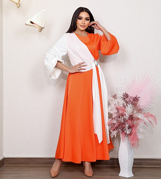 فستان نسائي  طويل للسهرات - 7235