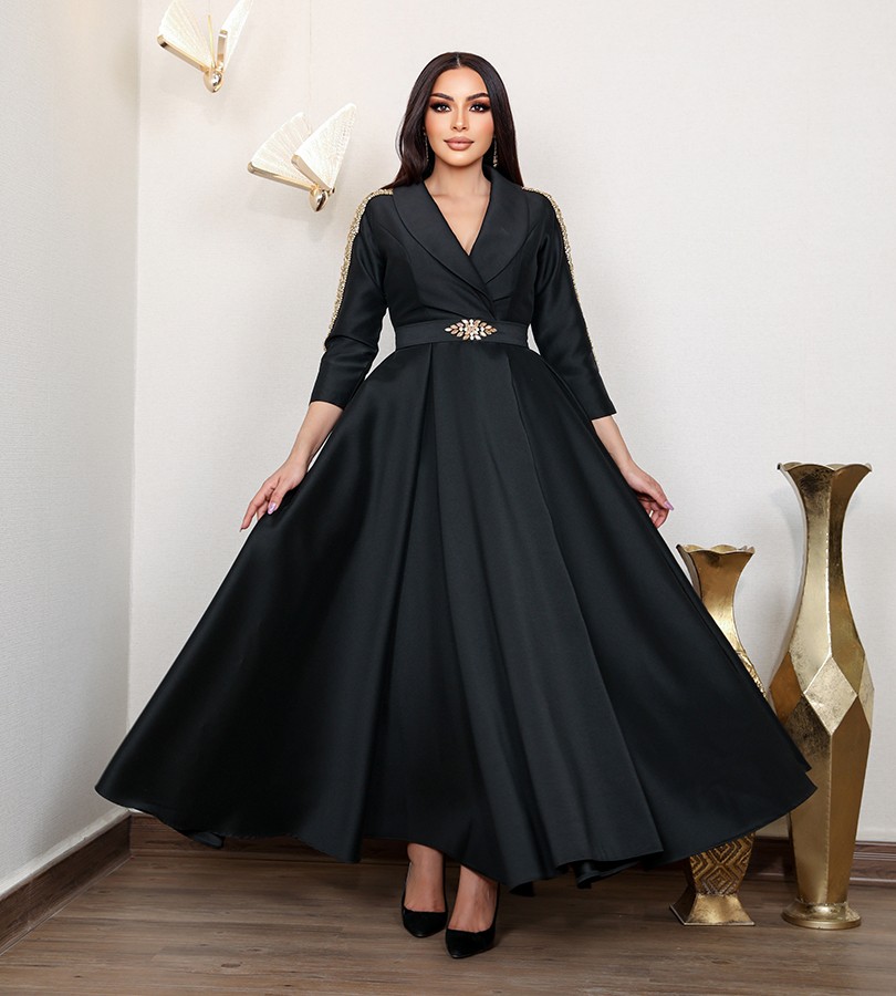 فستان طويل للسهرات - 7236